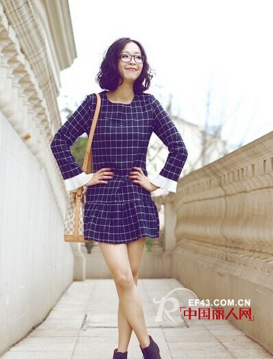 懒人秋日必备长袖连衣裙  一件让你秋日怎么穿都chic