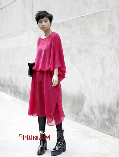 懒人秋日必备长袖连衣裙  一件让你秋日怎么穿都chic