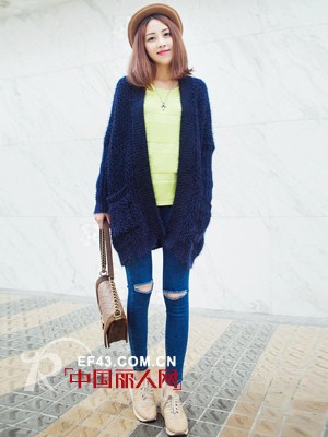 长款开衫怎么搭配好看 长款开衫如何混搭