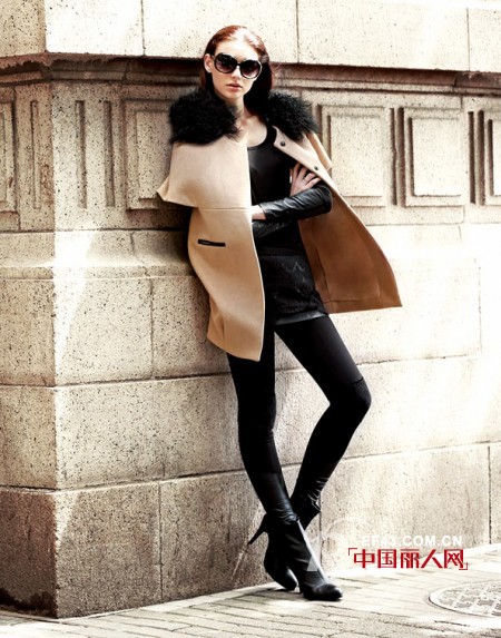 秋冬街拍服装搭配 呢子外套配什么衣服