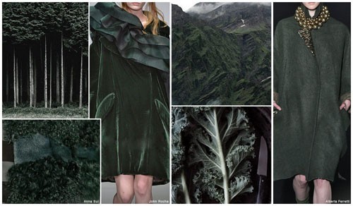 2015/16秋冬十大流行色彩排行榜