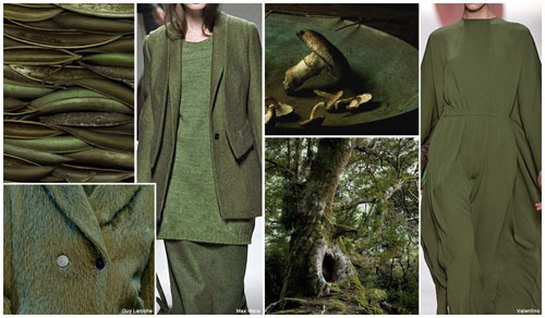 2015/16秋冬十大流行色彩排行榜