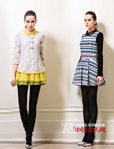 迪笛欧2014秋装新品 感受色彩带来的视觉冲击
