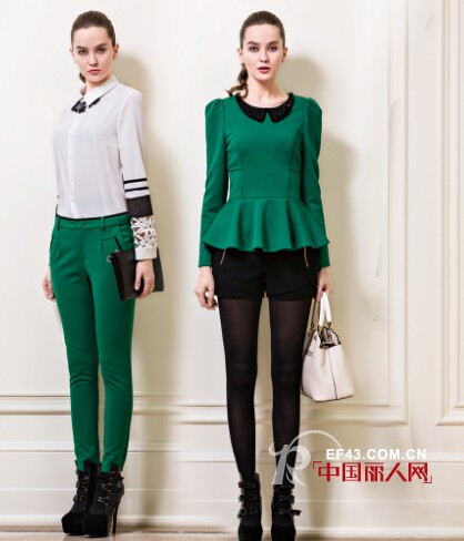 迪笛欧2014秋装新品 感受色彩带来的视觉冲击