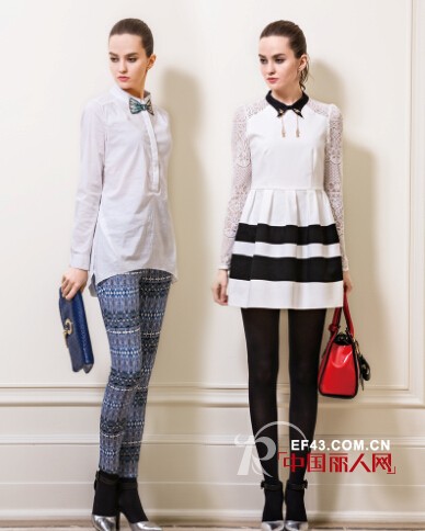 迪笛欧2014秋装新品 感受色彩带来的视觉冲击