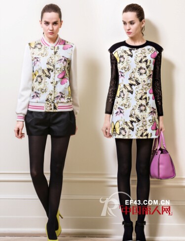 迪笛欧2014秋装新品 感受色彩带来的视觉冲击