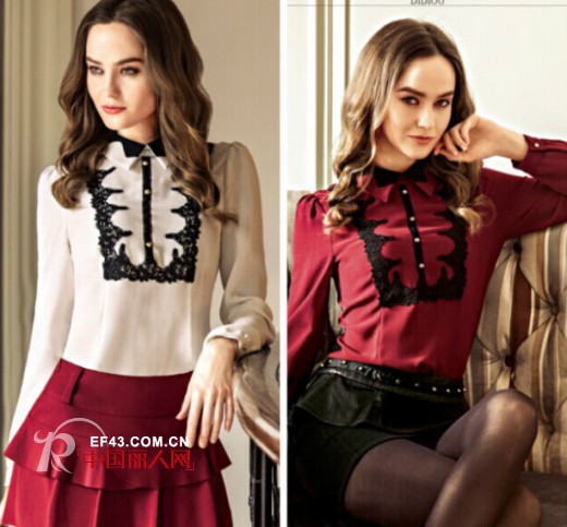 迪笛欧2014秋装新品 感受色彩带来的视觉冲击