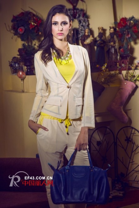 长袖两件套职业装 显瘦的两件套搭配