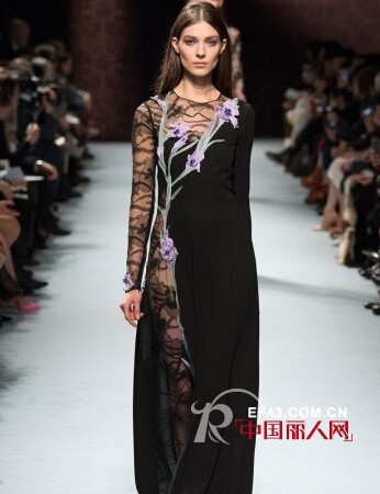 2014秋冬趋势新要素摩登刺绣 国际秀场秋冬流行款式