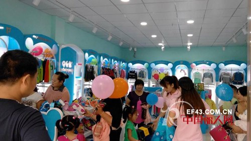 九月新的开始 贝乐鼠童装安徽世纪金源店隆重开业了