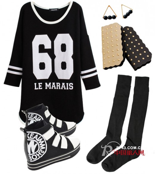 韩系运动风搭配 秋季运动装搭配 用运动的心去感受青春