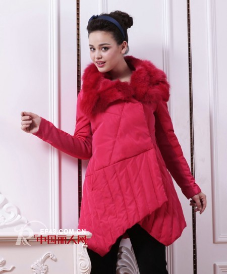 冬季新娘服装 新娘红色外套款式搭配