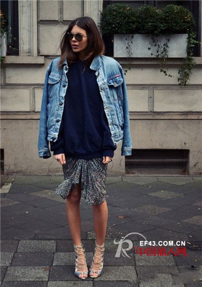 最全牛仔外套款式搭配 秋季牛仔外套穿搭术