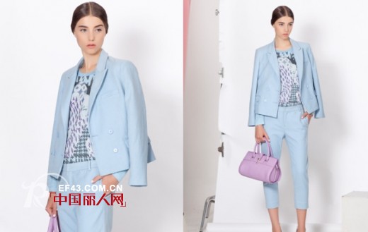 初秋穿起马卡龙  甜蜜色彩装满衣橱