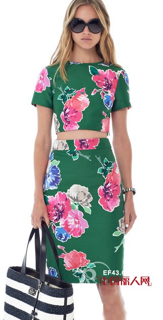 开在水边的夏日繁花 亲临2015春夏纽约时装周