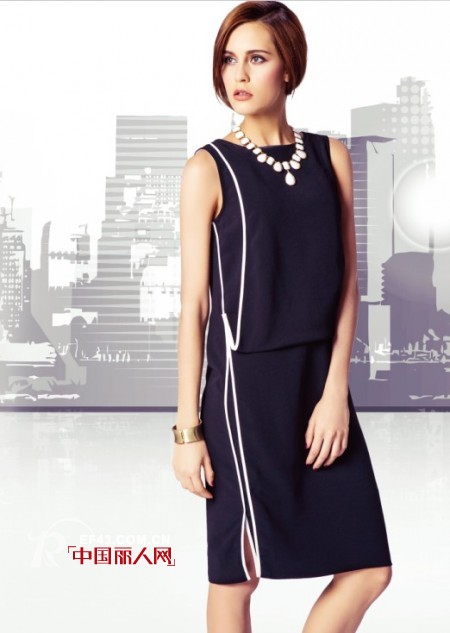 纯色连衣裙搭配 纯色连衣裙简约之美永不过时