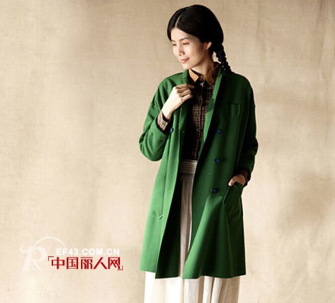 秋风凉 中长款外套时髦登场