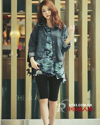 秋日必备牛仔外套  时尚好看牛仔外套你值得拥有