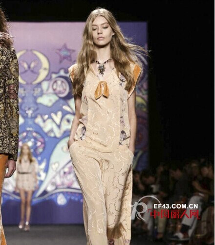 纽约时装周接近尾声  ANNA SUI发布2015春夏系列