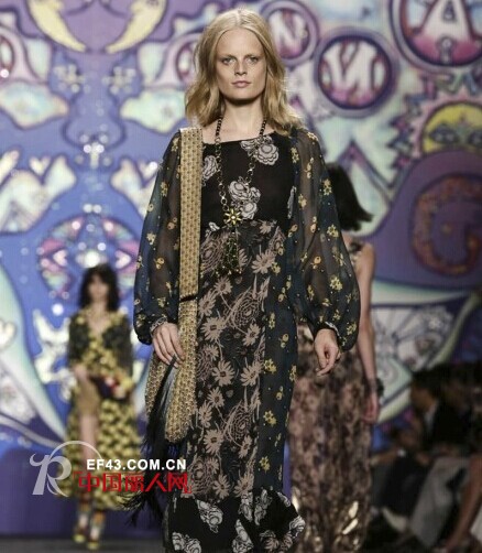 纽约时装周接近尾声  ANNA SUI发布2015春夏系列