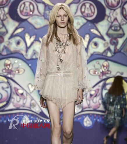 纽约时装周接近尾声  ANNA SUI发布2015春夏系列