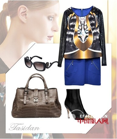 Tasidan缇丝丹2014秋冬系列:图腾印花单品应该怎么穿