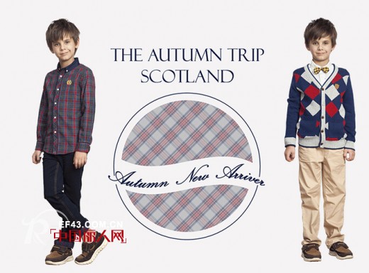 苏格兰.秋韵之旅—卡米尼童装