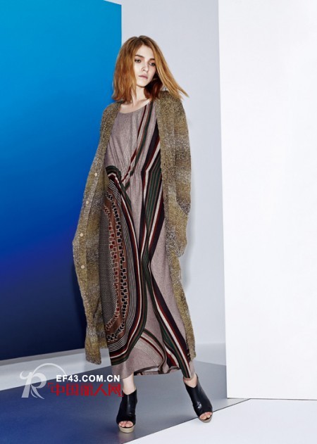 针织衫两件套时髦款 长款开衫秋季应景搭配