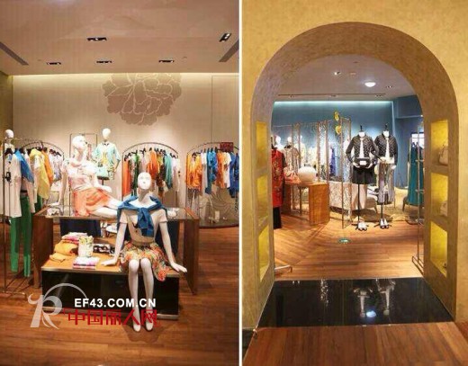 祝贺赫梵茜女装韩国首尔江南Gallenria百货公司旗舰店盛大开业