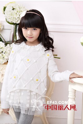 儿童套头针织衫搭配 白色针织衫怎么搭配