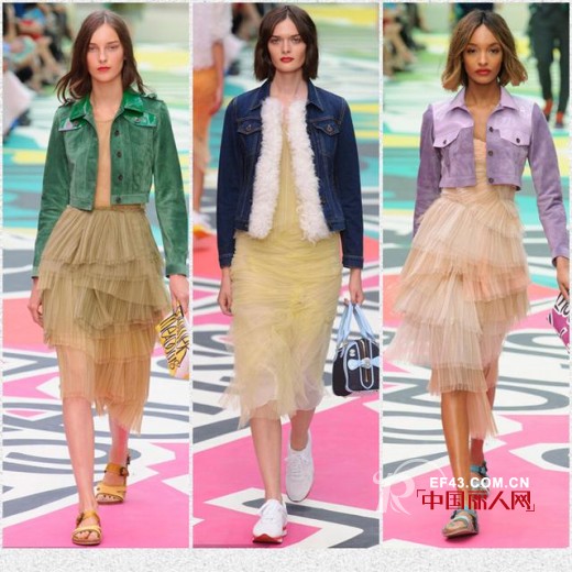 尤加迪曼分享 Burberry告别格子玩童话