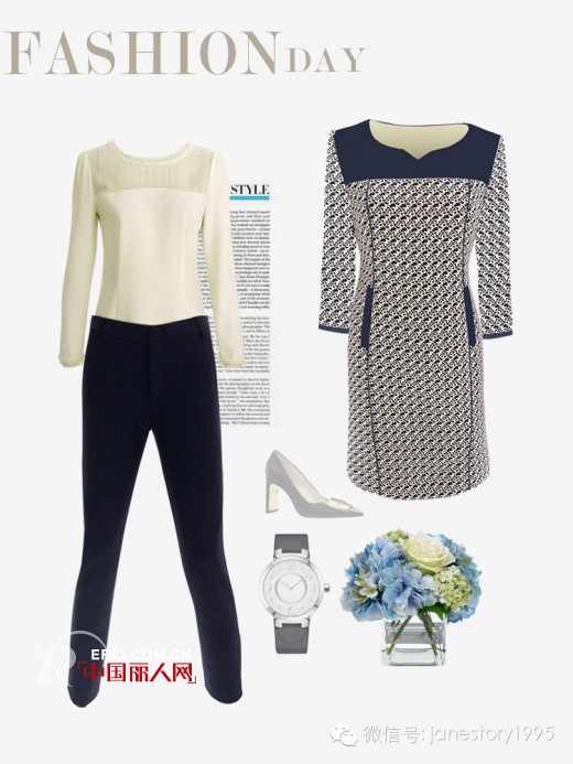 经典故事2014秋冬款为你推荐:千鸟格服装最新搭配款