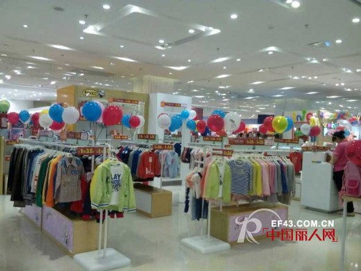 Benko缤果童装成功进驻东莞东城万达广场  开业三天创8万业绩