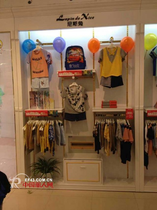 尼斯兔快乐童装江苏常州万达 齐和万达广场店齐开业