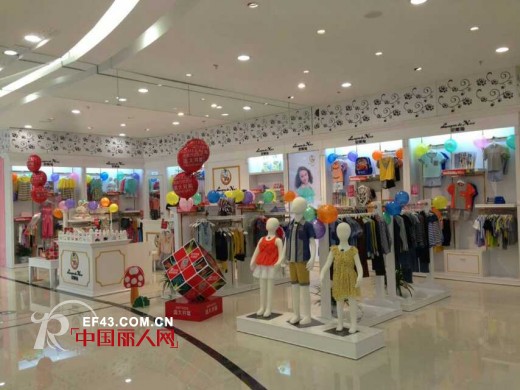 尼斯兔快乐童装江苏常州万达 齐和万达广场店齐开业