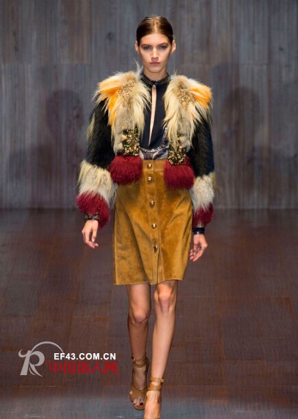 Gucci米兰时装周发布2015春夏新品 百变风格让人惊喜