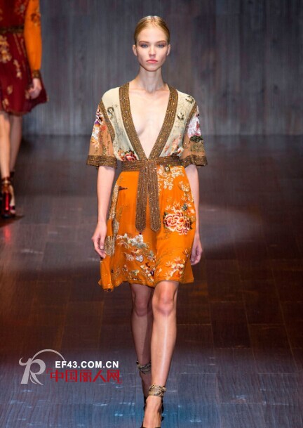 Gucci米兰时装周发布2015春夏新品 百变风格让人惊喜