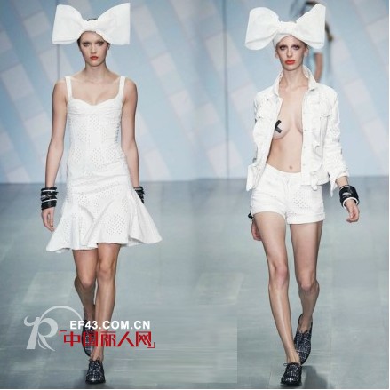 【时装周】大蝴蝶结的复古女郎！你爱哪一套