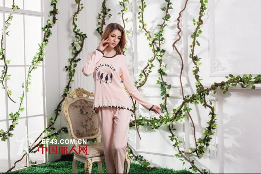 卡诗贝尔2014秋冬新款家居服上市 让寒冷的季节也能暖意浓浓