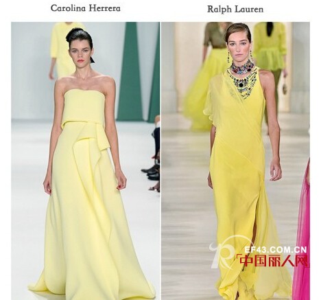 纽约时装周最美裙评比 2015春夏纽约时装周最美裙子