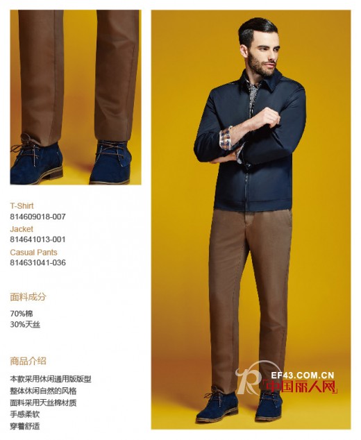 新绅搭配•跟着沙驰男装穿搭之休闲裤篇