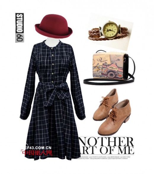 复古大方的格纹服装搭配 秋季格纹系服装怎么搭配好看?