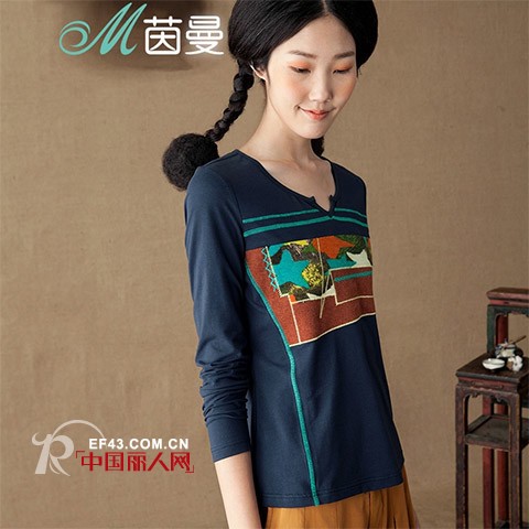 茵曼秋装特卖进行中 打底衫牛仔裤秋季必备款