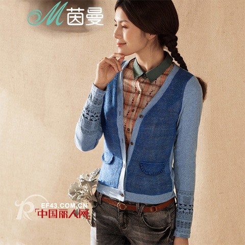 茵曼秋装特卖进行中 打底衫牛仔裤秋季必备款