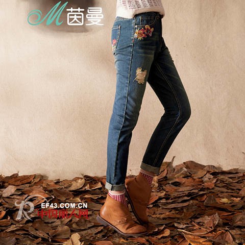 茵曼秋装特卖进行中 打底衫牛仔裤秋季必备款