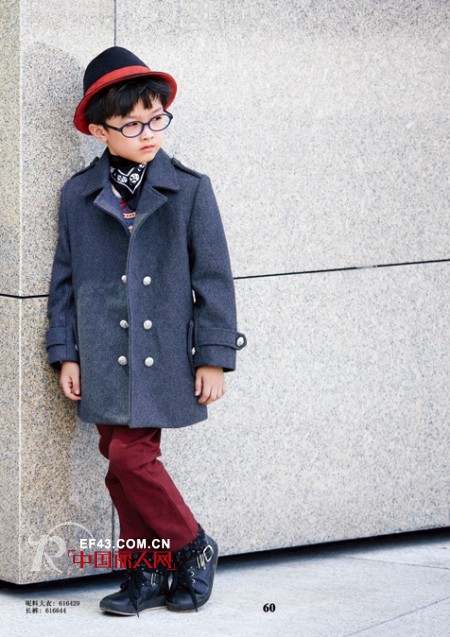 长款呢子外套 儿童呢子外套搭配