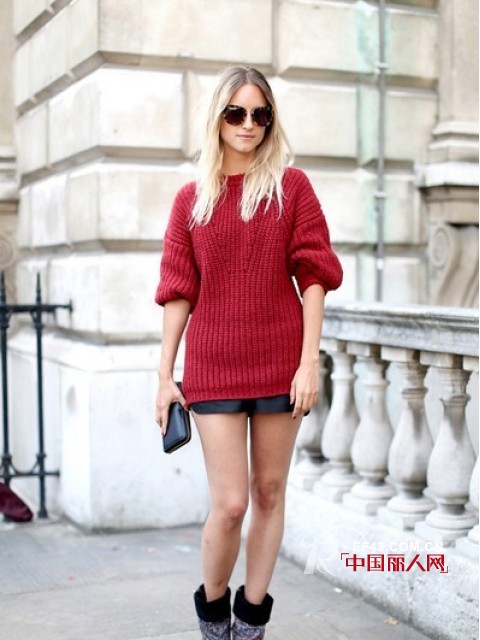 套头毛衣怎么搭配更显身材高挑?秋冬套头毛衣显高搭配技巧