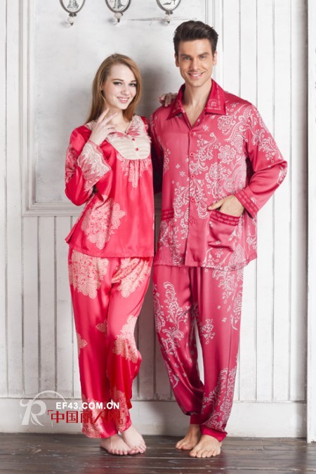 夏季情侣睡衣 秋季情侣睡衣 情侣睡衣新款