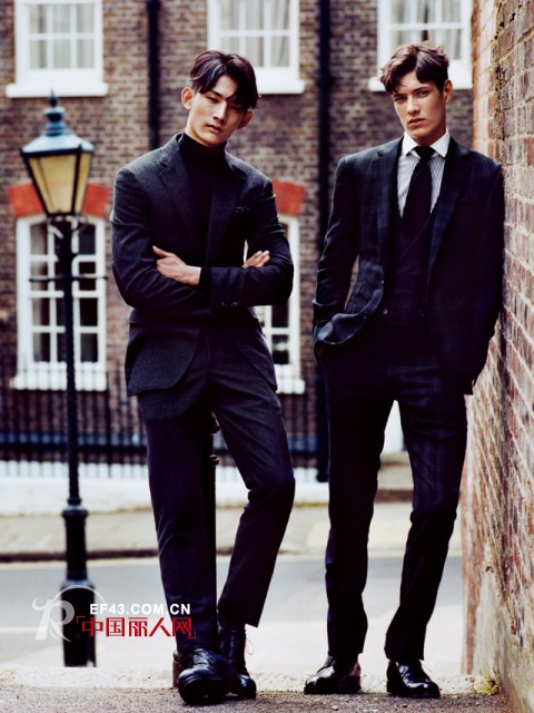 秋冬季节男士灰色西装如何搭配将低调穿出BIG感