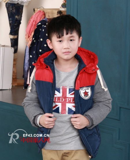 15岁儿童穿什么衣服 秋季马甲搭配